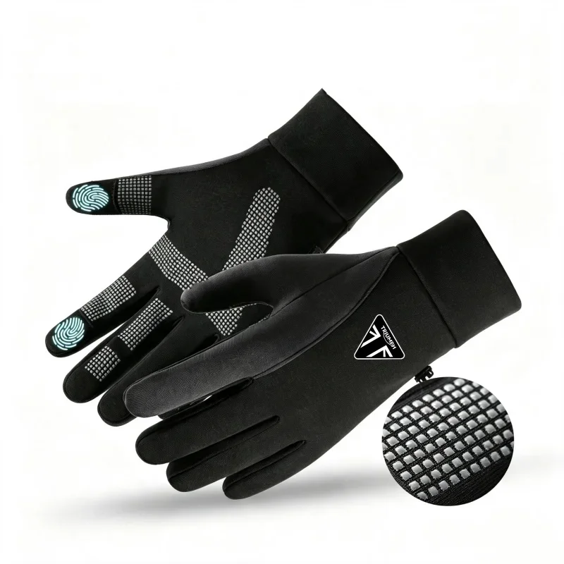 For TRIUMPH Customization Motorcycle Accessories Outdoor Warm Windproof Motocross Riding Gloves