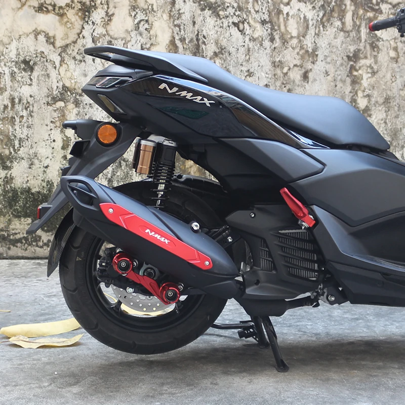 For YAMAHA NMAX155 NMAX125 NMAX 2020-2025 Motorcycle Exhaust Pipe Falling Protection Anti Drop Front Axle Fork Wheel  Protector