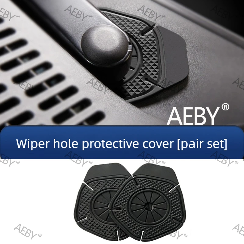 

For BYD Seal U DM-i 2020-2025 Wiper Hole Cover,Hidden Wiper Hole Protector,Waterproof Protective Pad,Anti-Dust,Wiper hole plug
