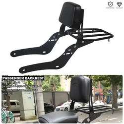 Wielofunkcyjny pasek oparcie dla pasażera 2 w 1 z bagażnik nadające się do Honda CMX300 CMX500 CMX 300 CM 500 Rebel CM500 CM300