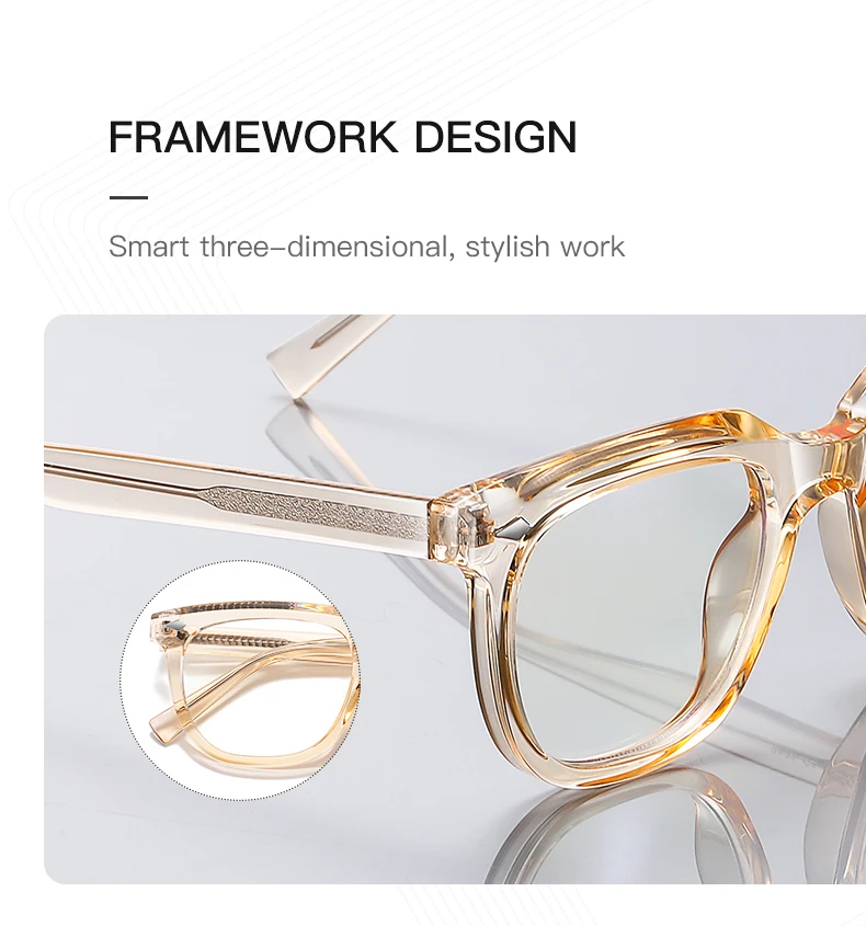 JMISUS очки по рецепту на заказ, прогрессивные очки унисекс, квадратный дизайн для чтения компьютера и вождения