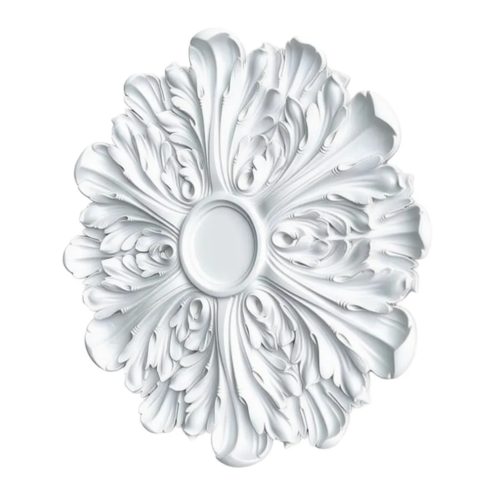 Ceiling Lamp Plate Made of PU Offering Stable Support for Chandeliers Pendant Lights and Ceiling Fan Installations
