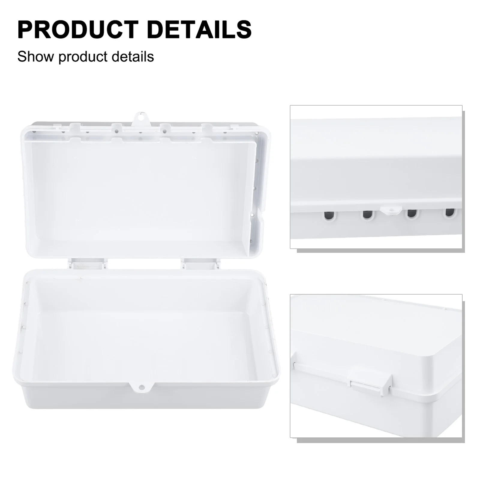 Outdoor Plug Box Outdoor Electrical Box Outdoor Use 6 Outlets Design Drain Port High-quality Materials Large Space