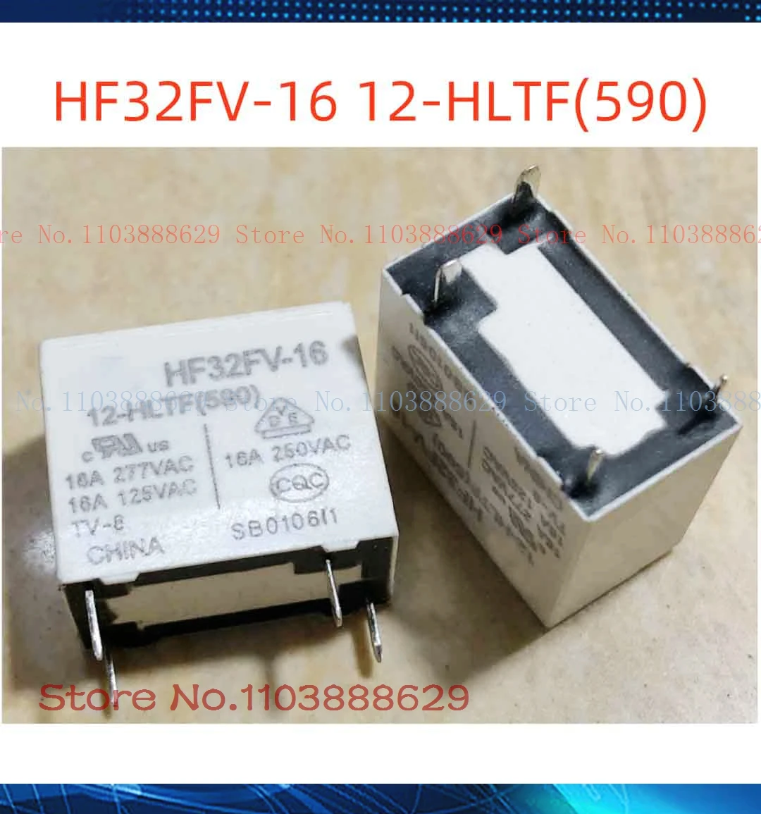 HF32FV-16 12-hltf 590 32f-1a-m-12v-16a