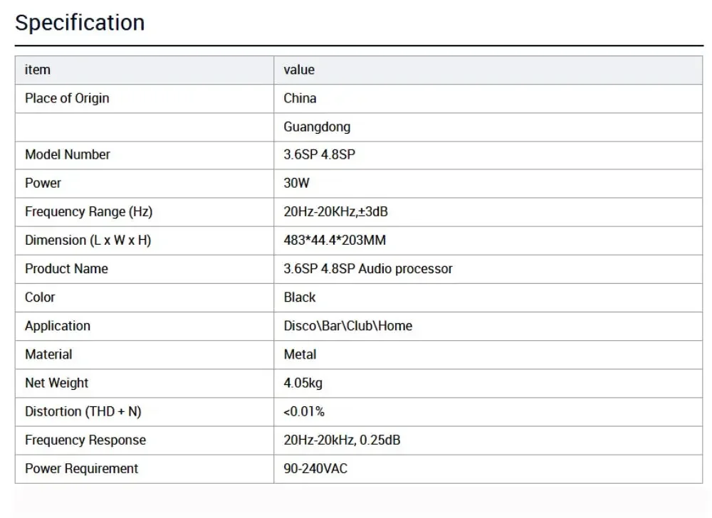 Dsp Audio Speaker Management Processor 4 In 8 Out Audio Effects Processor Professional Digital Processor Audio