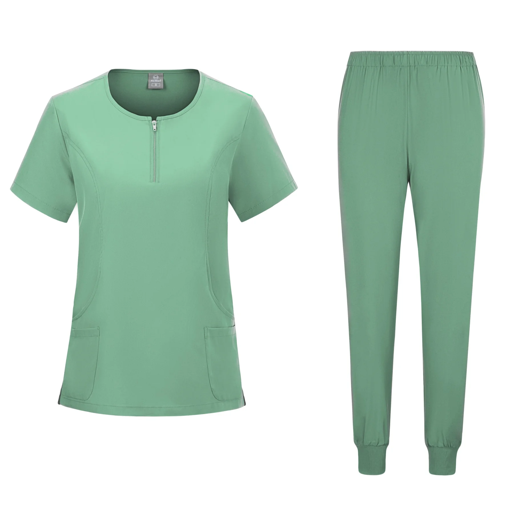 Médico e enfermeiros feminino esfrega uniforme de enfermagem para mulheres, Scrubs médicos conjuntos, Ternos de desgaste do trabalho, Atacado