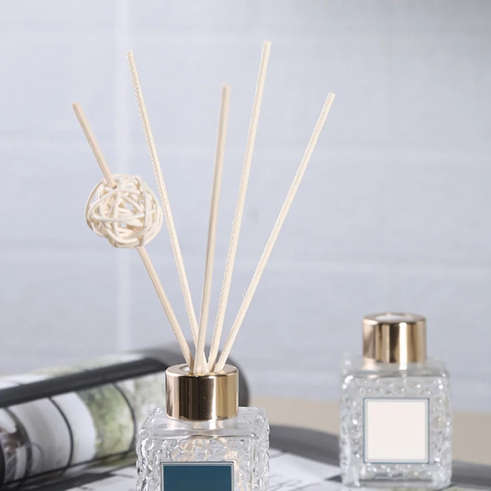 

200pcs Aroma Diffuser Sticks Rattan Reed Refill For Home Office Bathroom Decor Essential Oil Diffusers Fragrance Volatile Wands
