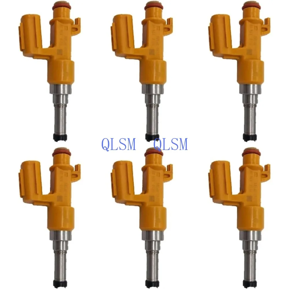 

Set of 6 Fuel Injector 23250-0V040 Replacement for Toyota Camry 5AR for Hilux 8AR premium car accessories-