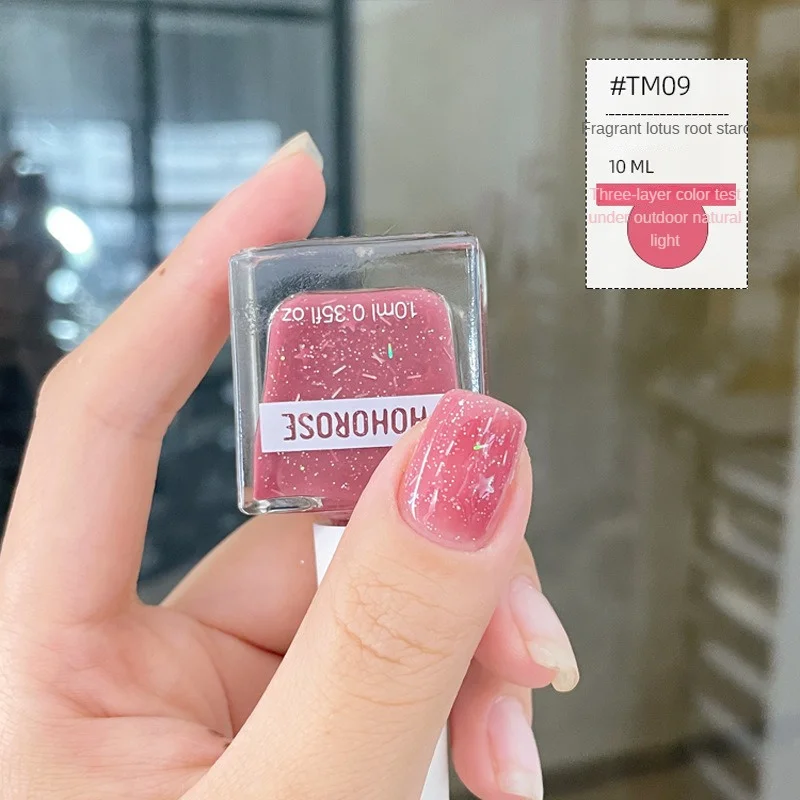 Verhéritage à ongles à base d'eau à la mode, kling de Rotterdam, sans cuisson, résultats professionnels, huile de base absorbe ouissante, anti-fragmentation