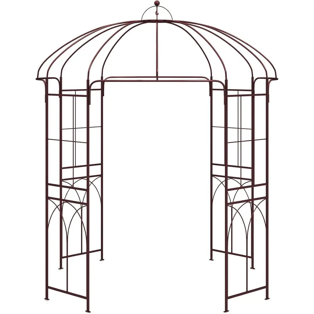 

4-сторонняя садовая беседка во французском стиле с решеткой для восхождения растений для дорожек, газонов и свадеб