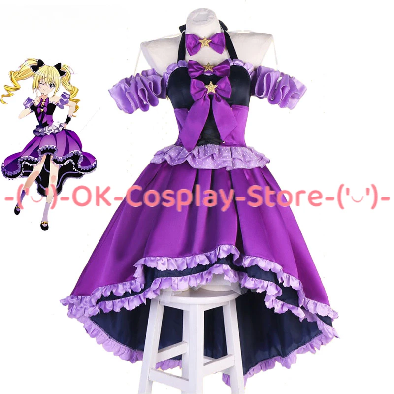 

Tsukiyomi Utau Cosplay Costume Anime Shugo Chara Cosplay Dress Party Suit Halloween Carnival Uniforms Custom Made