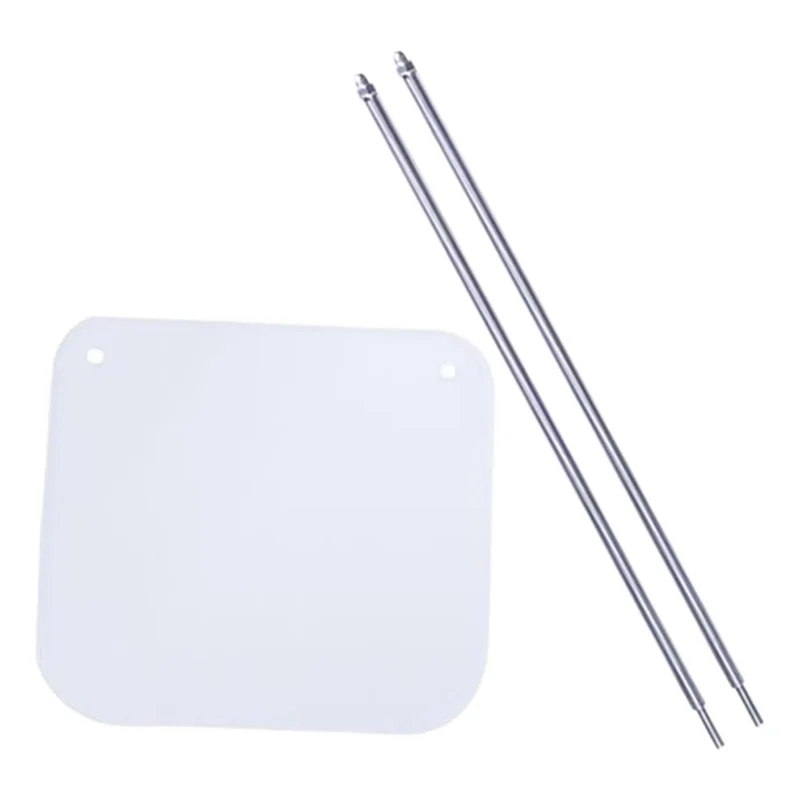 Classy-Acrylic Bezel Splash Guard Art Grinding Tool With Mounting Rod Craft Machine Shell Baffle Board