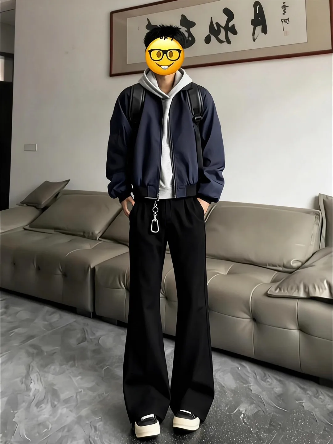 

Мужские джинсы GSS Labora с подкладкой, прямые, с расклешенным низом, повседневные, облегающие, удлиненные, для осени и зимы