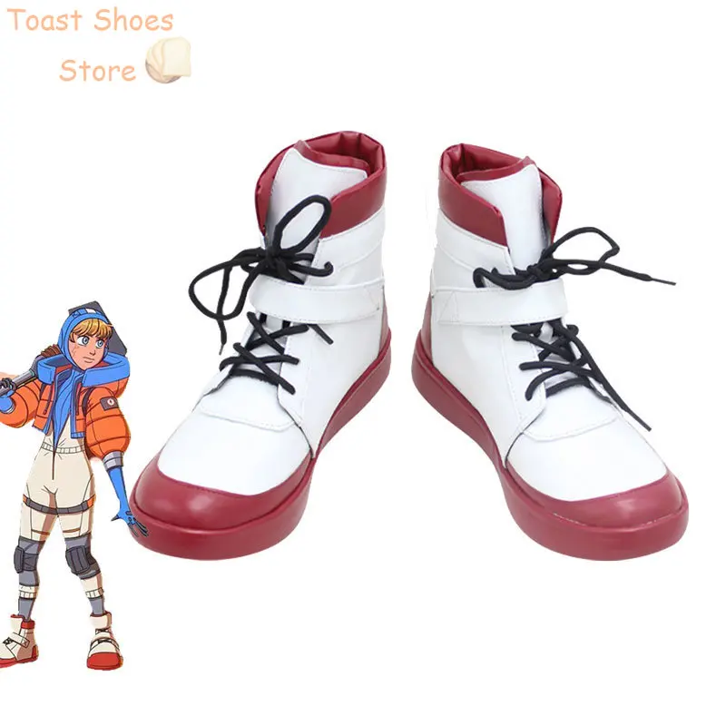 Wattson Cosplay Shoes PU Leather Shoes Halloween Carnival Boots Cosplay Props Costume Prop