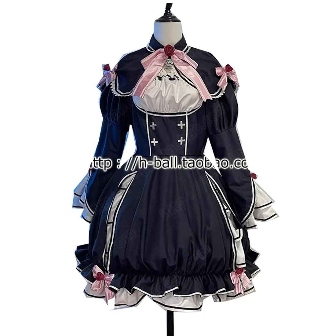 

2023 ChocolaVanilla Cosplay NEKOPARA Maid Dress Halloween Costumes Anime Chocola Maid Outfit Cosplay