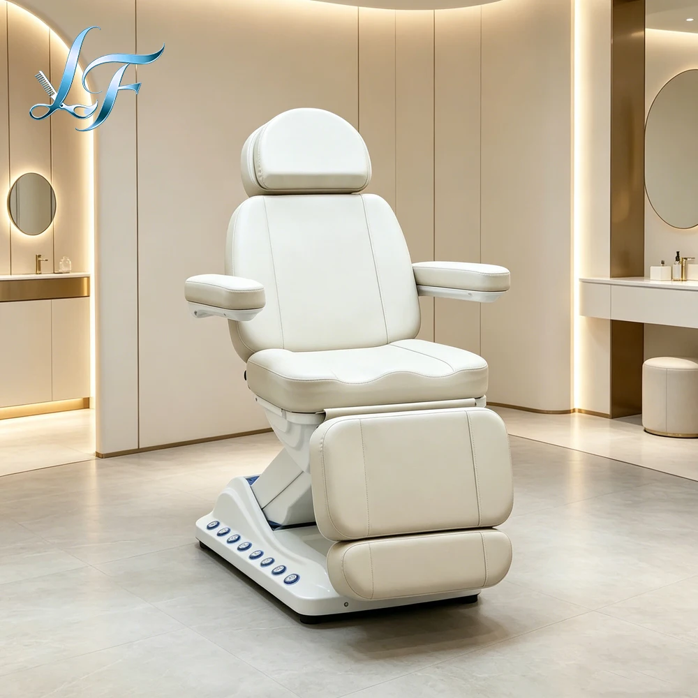 Salon Furniture Electric Three Motor Beauty Salon Cosmetic Chair Massage Table Professional Spa Treatment Beauty Equipment