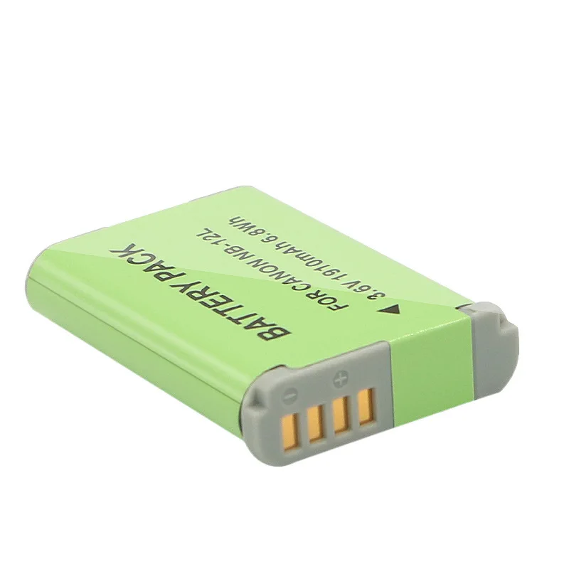 3.6V 1910mAh NB-12L NB12L NB 12L Rechargeable Li-ion Camera Battery For Canon PowerShot G1 X Mark II G1X Mark 2 N100 Batteries