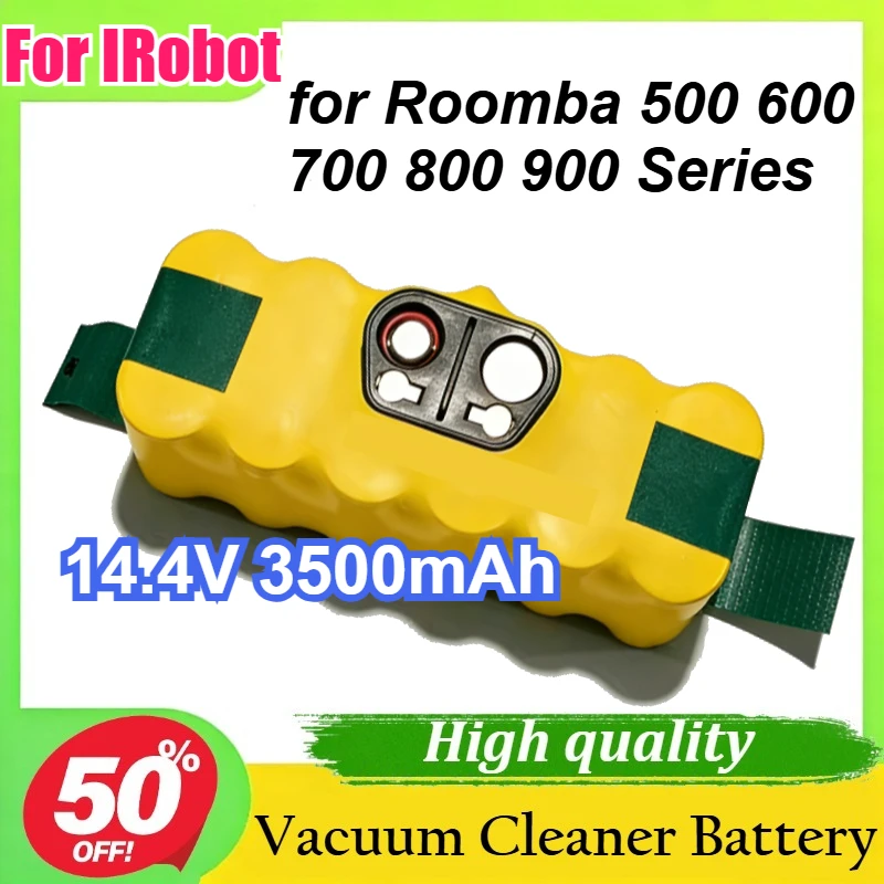 

For IRobot Roomba 500 600 700 800 900 Series 980 871 885 790 655 660 527 530 531 542 550 Vacuum Cleaner Battery