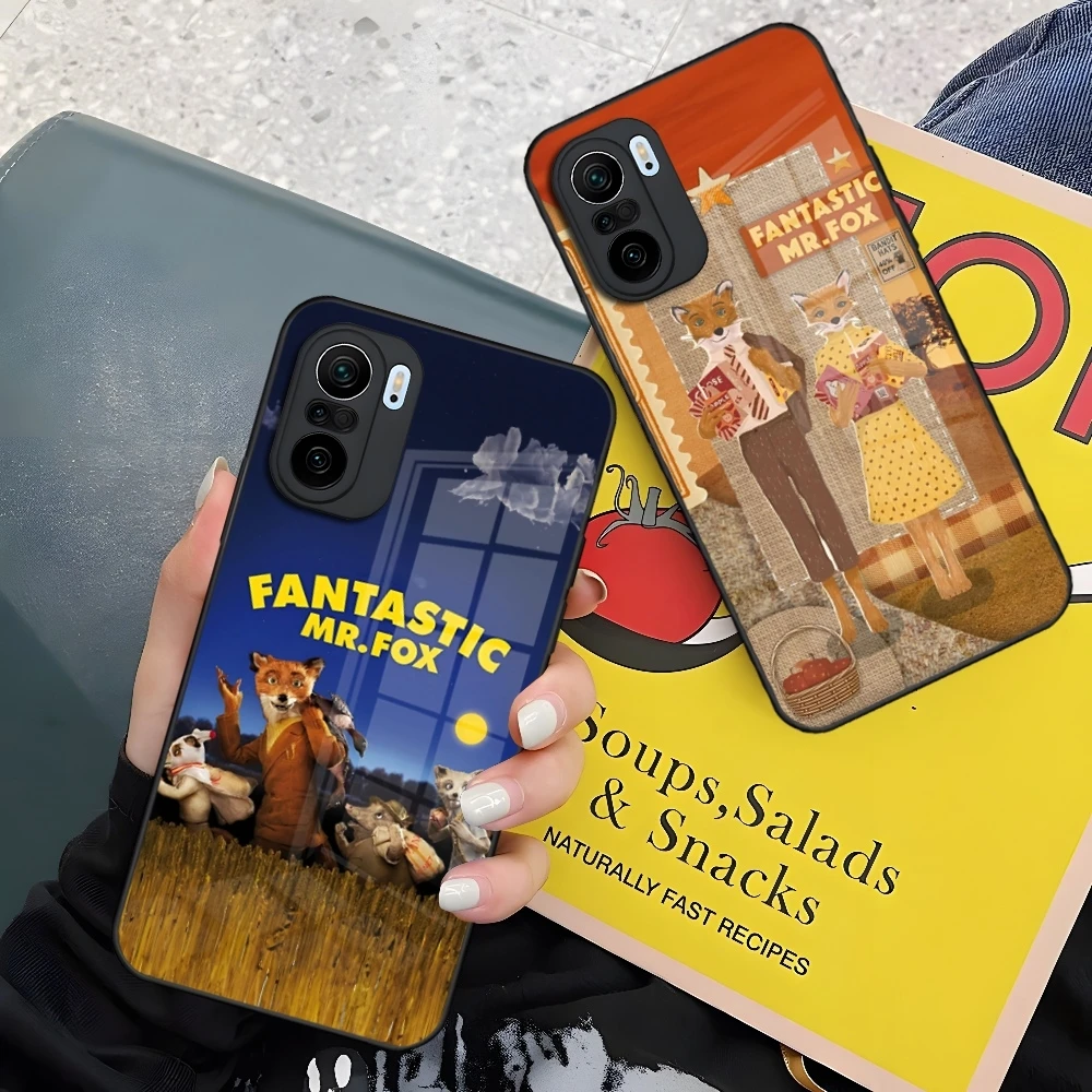 Funda de teléfono The Fantastic Mr Fox para Xiaomi 15 14 13 12 Mi 11 Lite Pro Plus ultra 4G 5G, cubierta de cristal