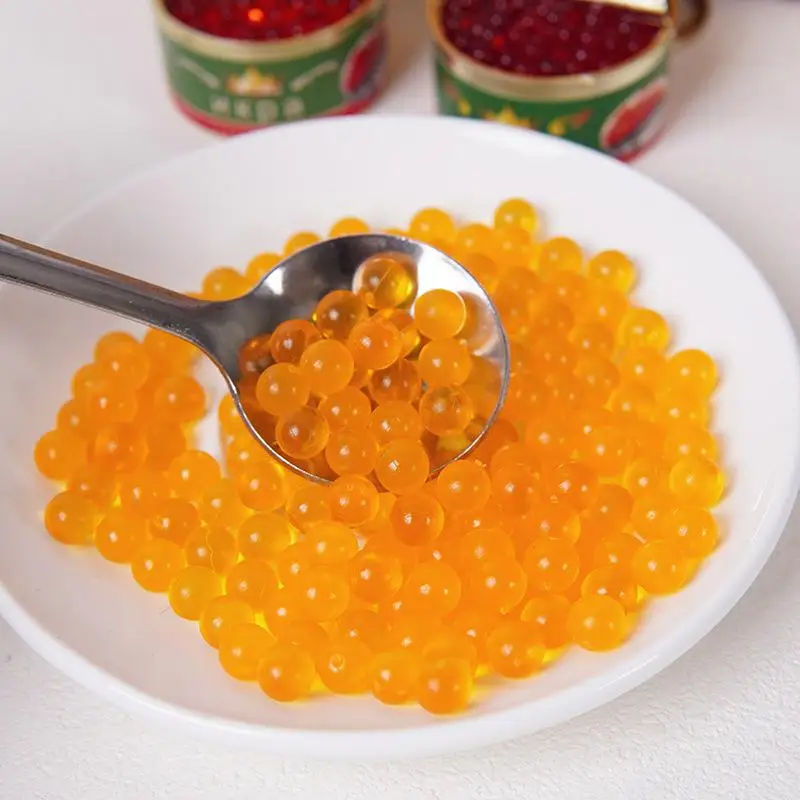 20/50/100Pcs Fake Caviar Fish Roe DIY Japanese Food Play Sushi Noodles Hand DIY Simulation Food Doll Accessories Play House