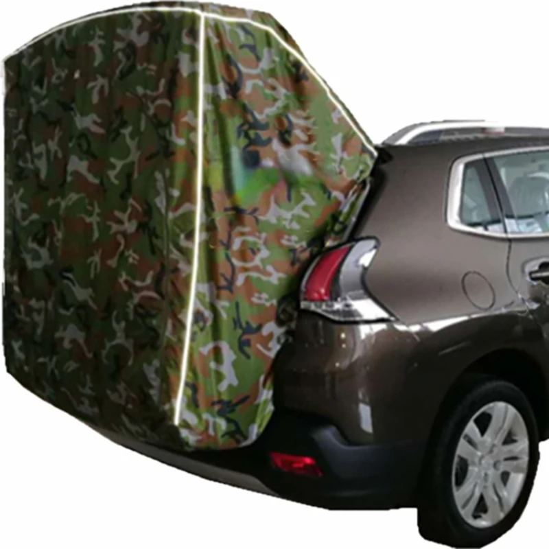 

Car Trunk Rear Tent For Peugeot 3008 2 Section Tailgate Tour Tents Outdoor Camping Traveling Sleeping Shed Sunshade Rainproof