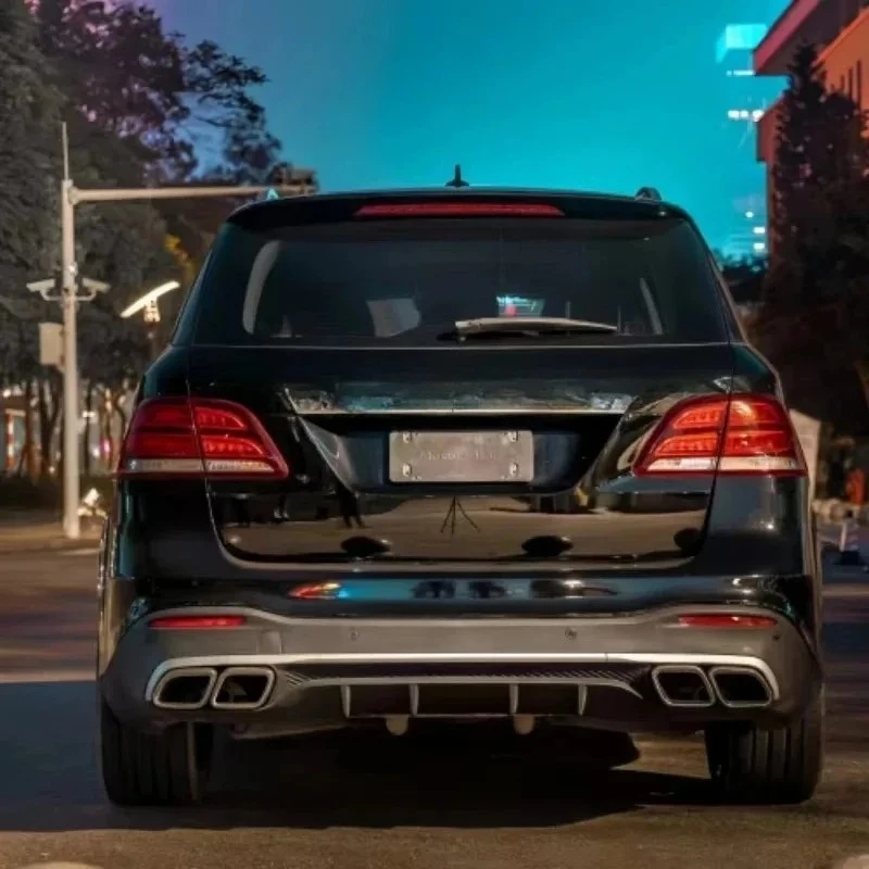 For The GLE63 Of GLE With The Plastic Material Large Front And Rear Bumper And Grille Surround Kit Suitable 6