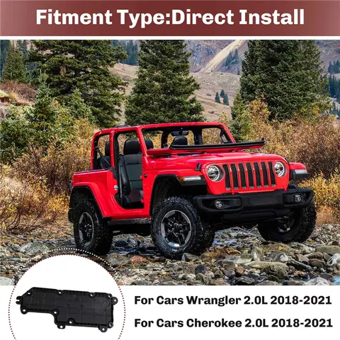 자동차 엔진 오일 수분 분리기 4893609AD Jeep Wrangler Cherokee 2.0L 2018-2021 자동차 액세서리