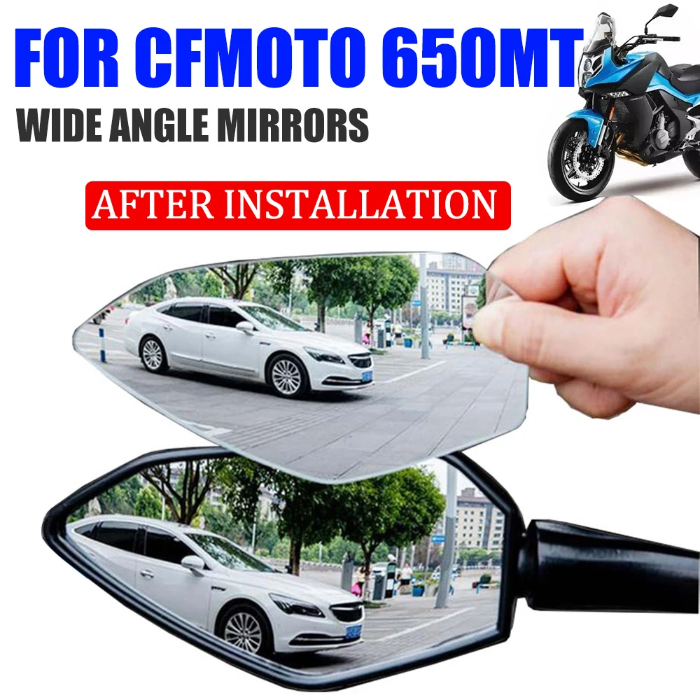 

Для CFMOTO CF MOTO 650MT MT650 MT 650 MT CF650MT аксессуары для мотоциклов HD Выпуклое боковое зеркало заднего вида с широким углом