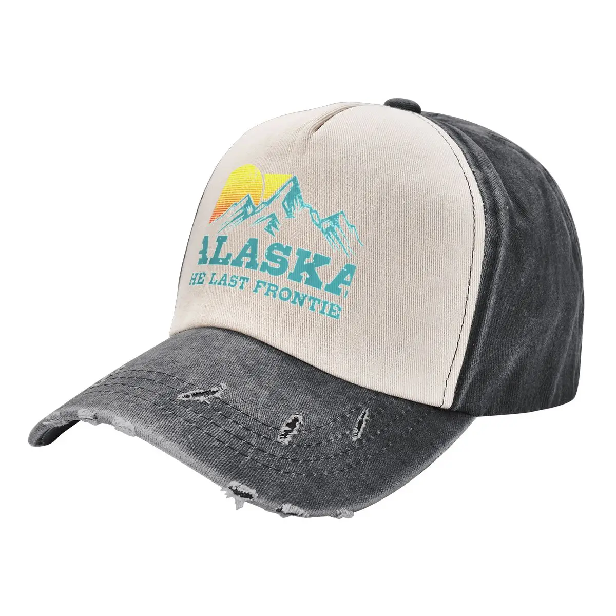 

ALASKA THE LAST FRONTIER Baseball Cap Trucker Hat Thermal Visor Men's Caps Women's