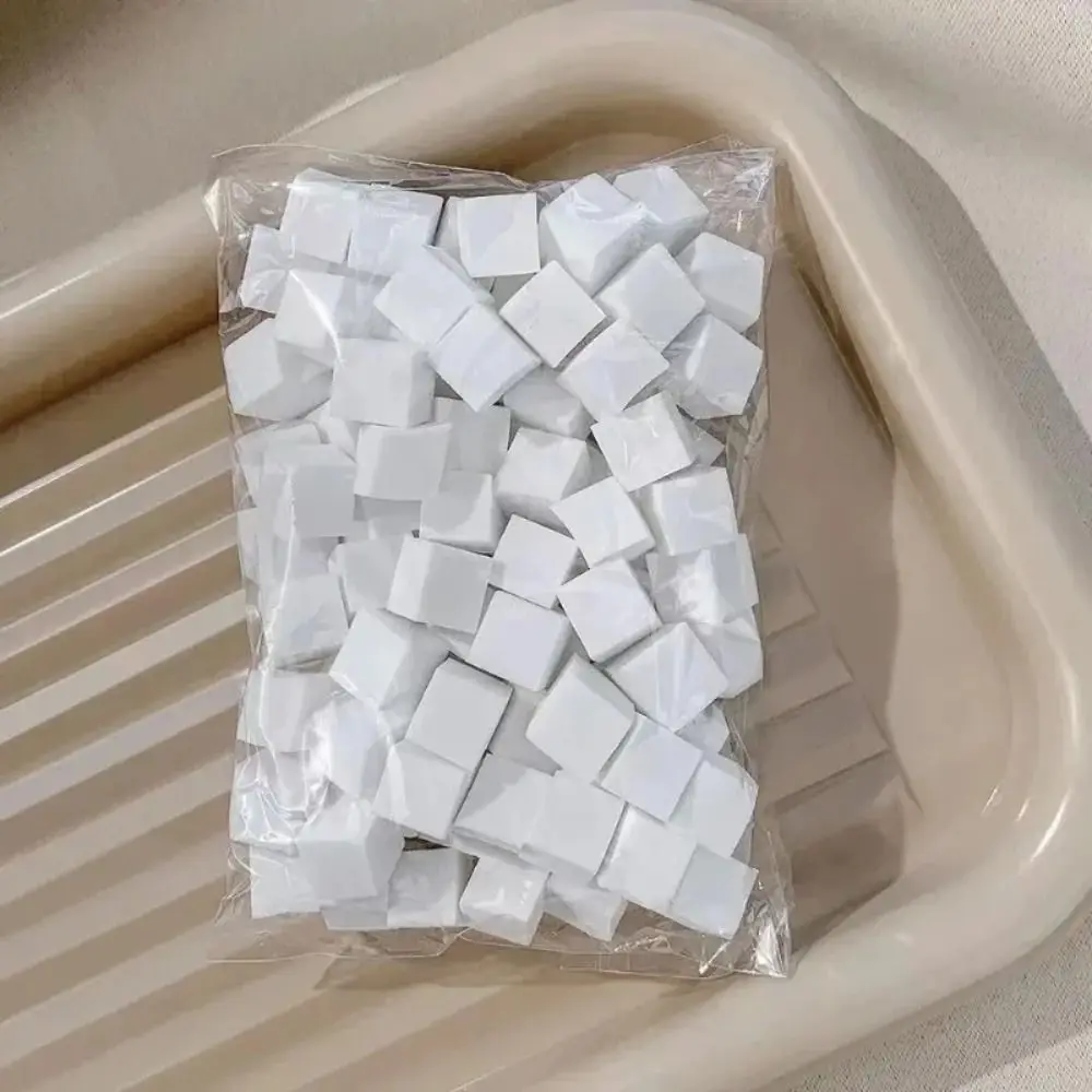 50Pcs New Square Nail Sponge Nail Brushes Gel Polish Design Soft Sponges Replaceable Sponge Blocks Nail Art Sponge