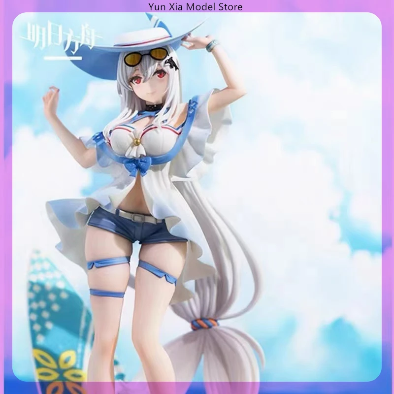 

25cm Arknights Skadi Seaside Summer Ver Rhodes Island Game Girl Figure Model Statue Collection Desktop Decoration Ornament Toys