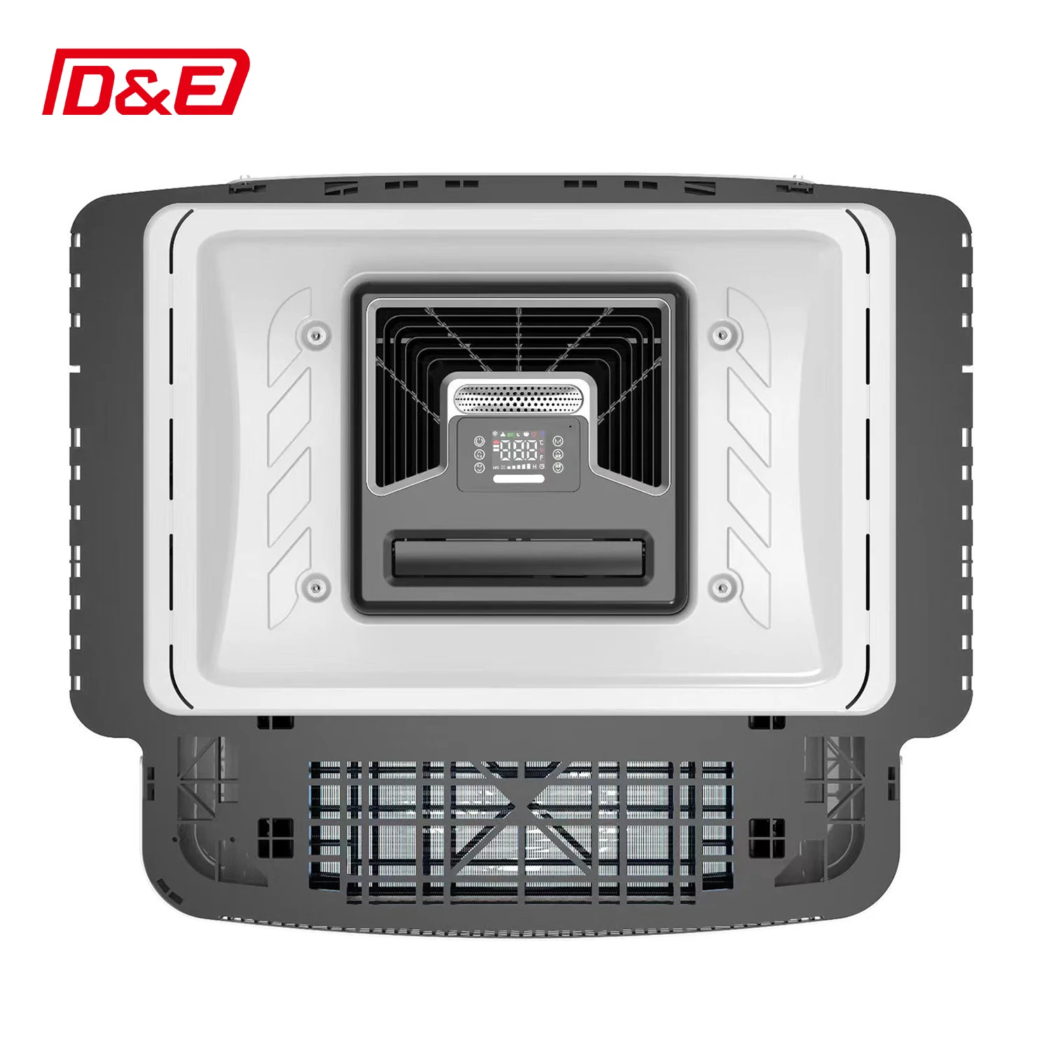 New Type Rooftop Truck Parking Air Conditioner 24V Air Cooler For Heavy Truck RV Camper Motorhome