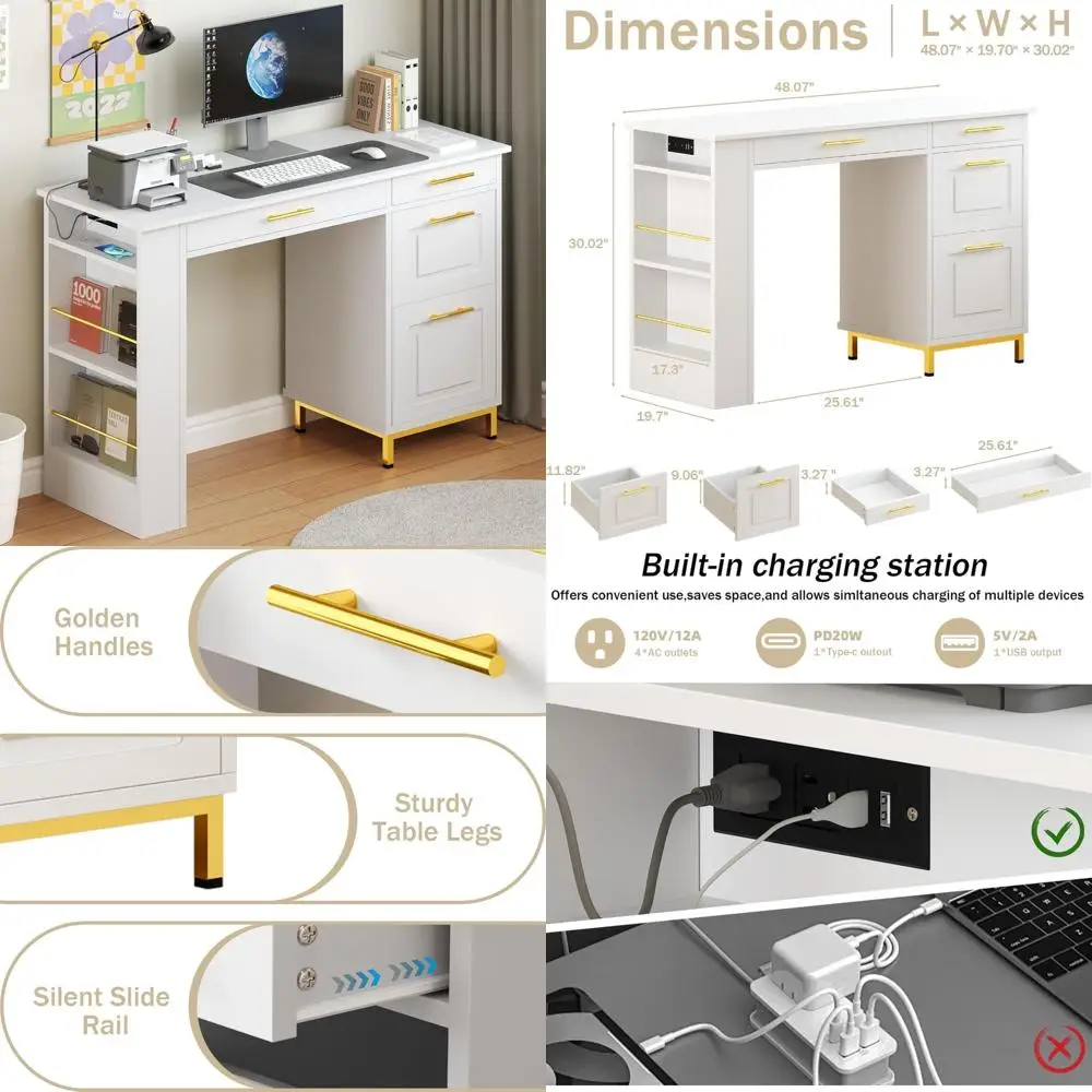 Small 48 Inch White…