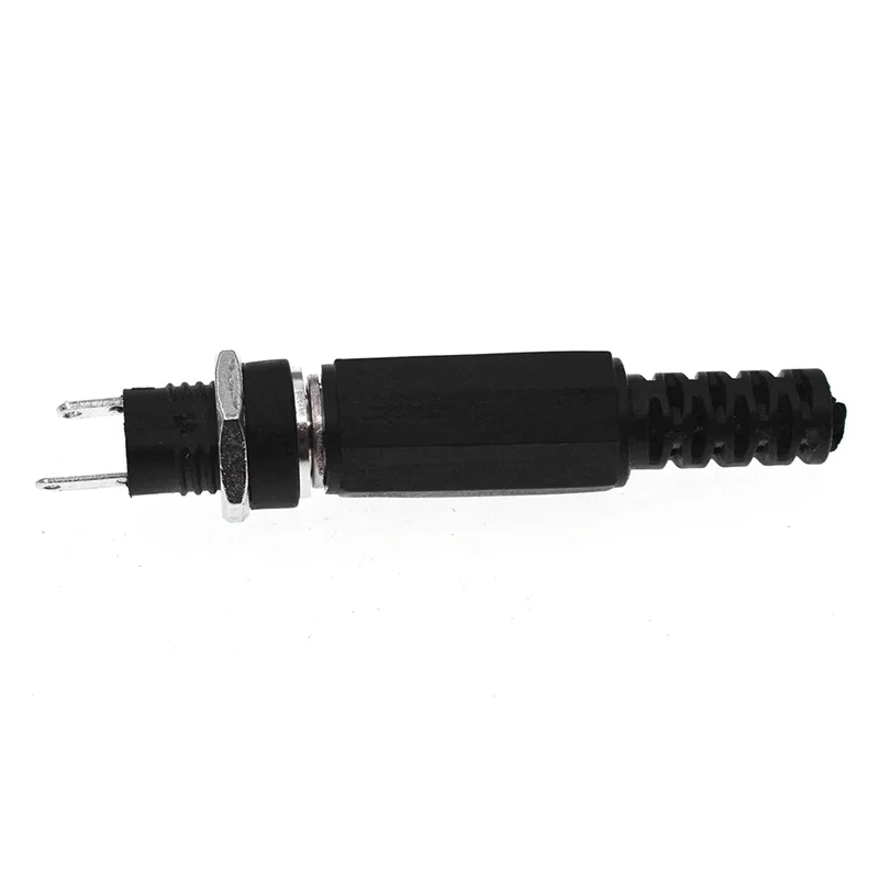 

A19F-15 Sets DC Power Connectors 5.5Mm Plugs Male And Female Jack Sockets Screw Nuts Panel Mount Adapters
