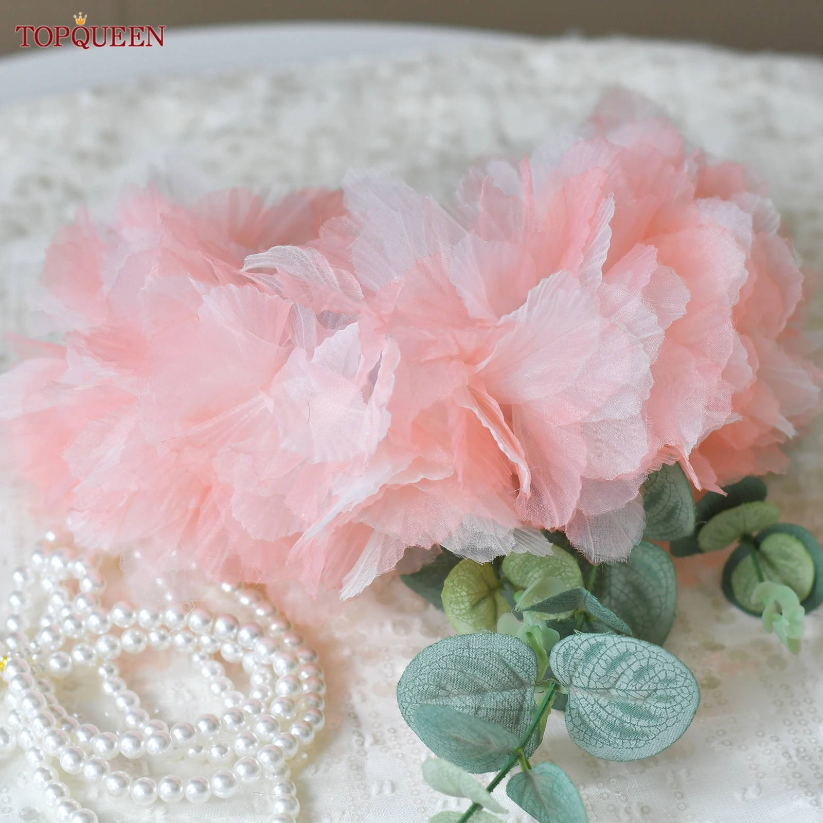 

TOPQUEEN Vh02 Fresh Women'S Hair Accessories Flower Headdress Cute Party Accessories Can Be Diy Daily Wear Headdress