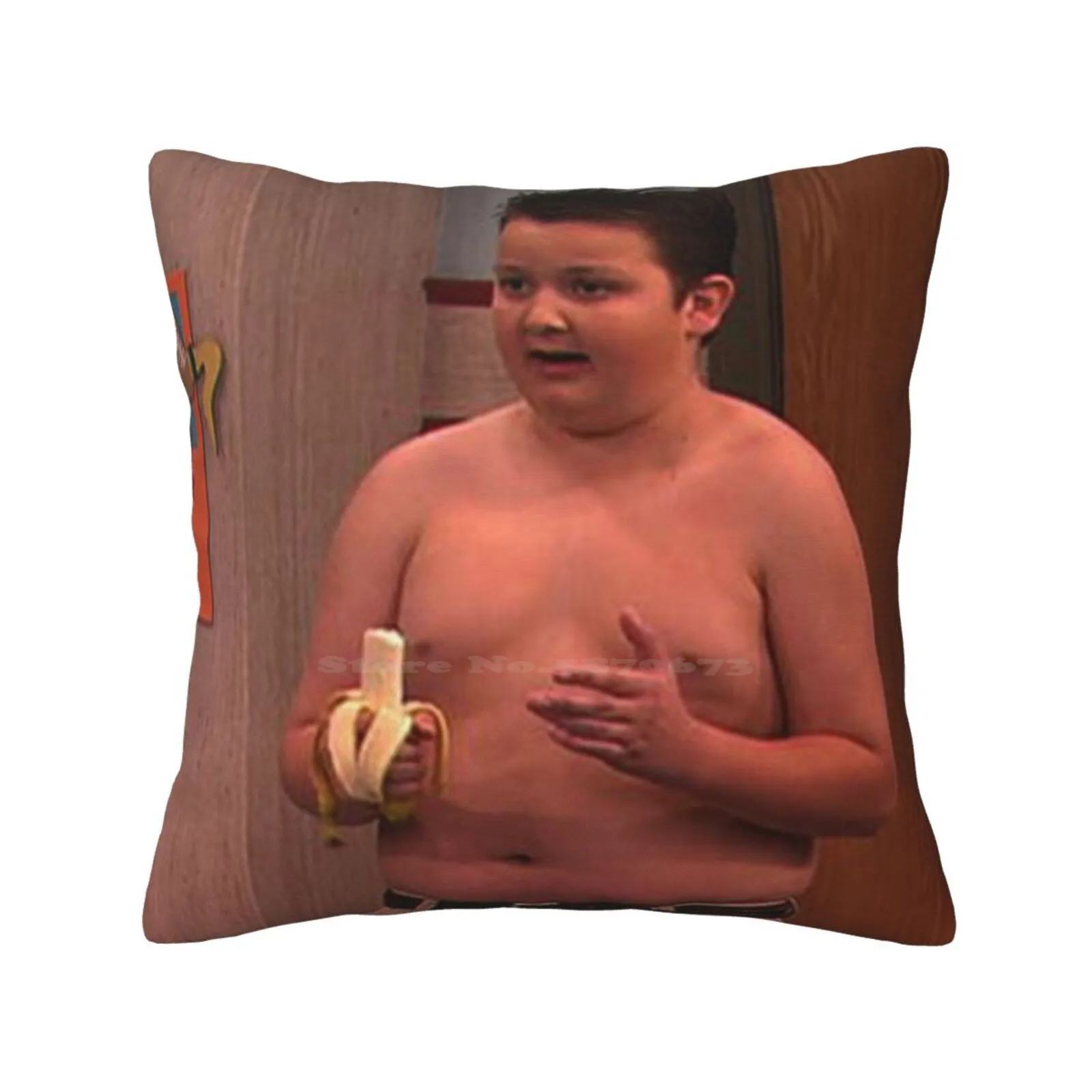 Gibby From Icarly Soft Comfortable Pillowcase Dank Anime Memes Good Eating Banana Gibby From Icarly Funny Man Nostalgia