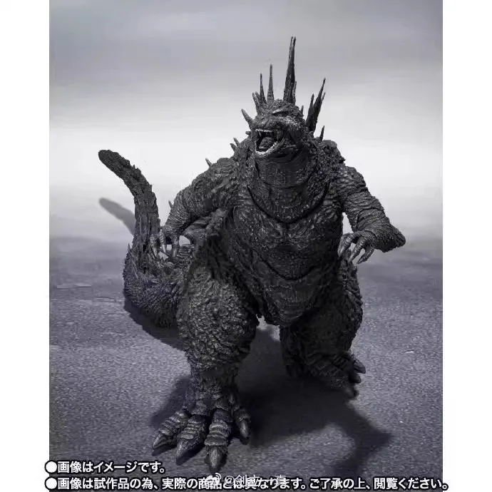 Bandai S.H.Monsterarts Godzilla-1,0 Аниме Фигурка Godzilla 2023 черно-белая пленка Ver. Godzilla минус один детский подарок