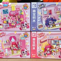 Cute Catch Teenieping Anime Figures Love Moko Lemei Room Decoration Kawaii Figures Model Ornament Gift For Kids Toys