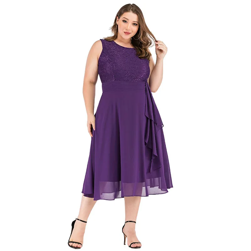 Robe Courte de Couleur Violette pour Femme, Vêtement de COCKTACanon, WhatsApp, GCMY PLUS, SIréfléchissant, Élégant, Nouvelle Collection