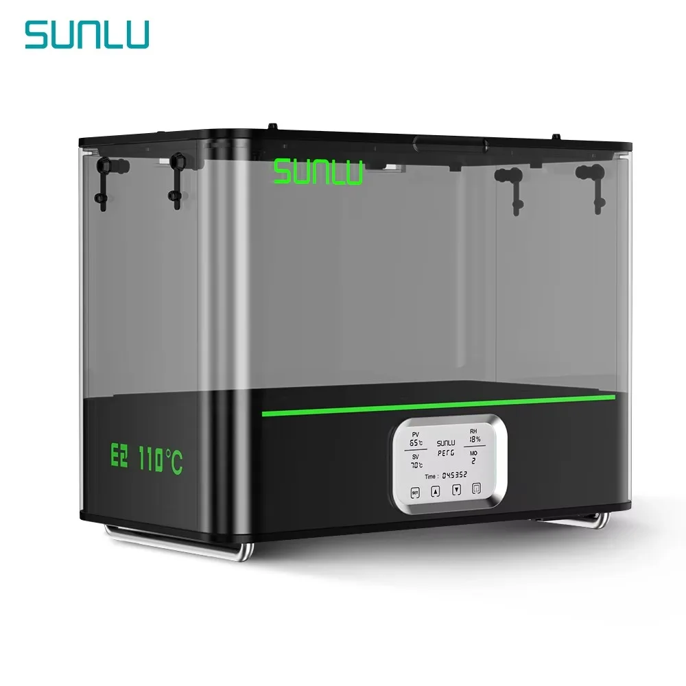 

SUNLU E2 Filament Dryer Up to 110℃ Fast Efficient Drying Professional Annealing Born for Engineering 3D Printing Materials