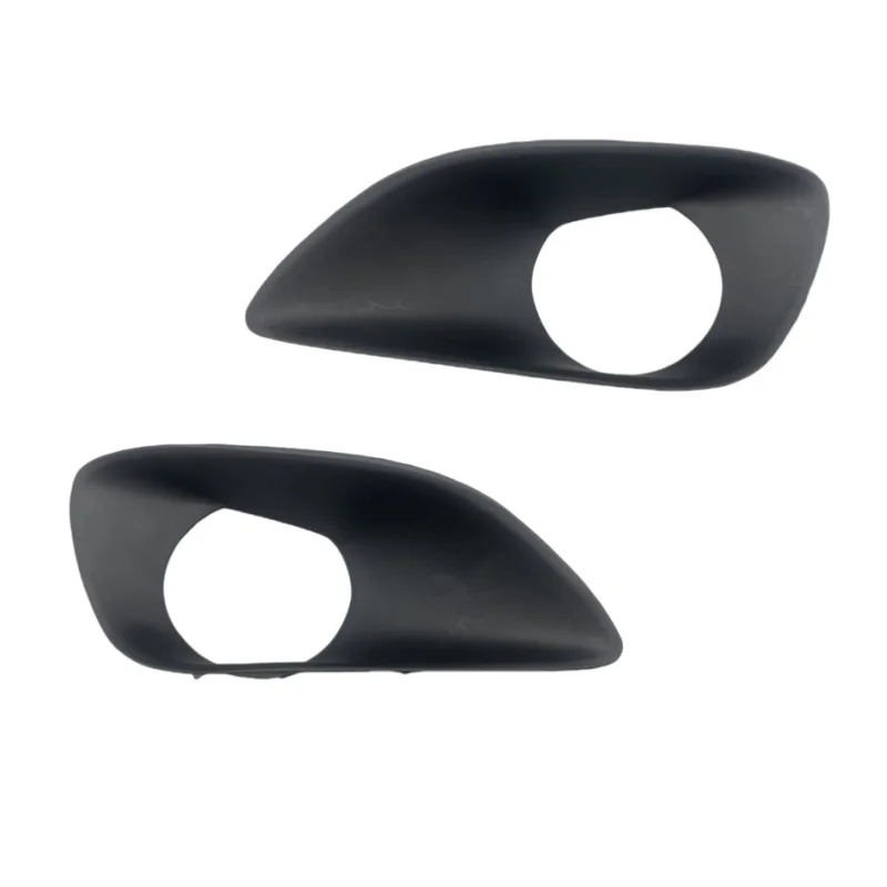 Fog Lamp Frame Front Bumper Fog Light Bezel Cover Trim Fit For Toyota Yaris Sedan 2007 - 2013 4Door Fog Lamp Cover