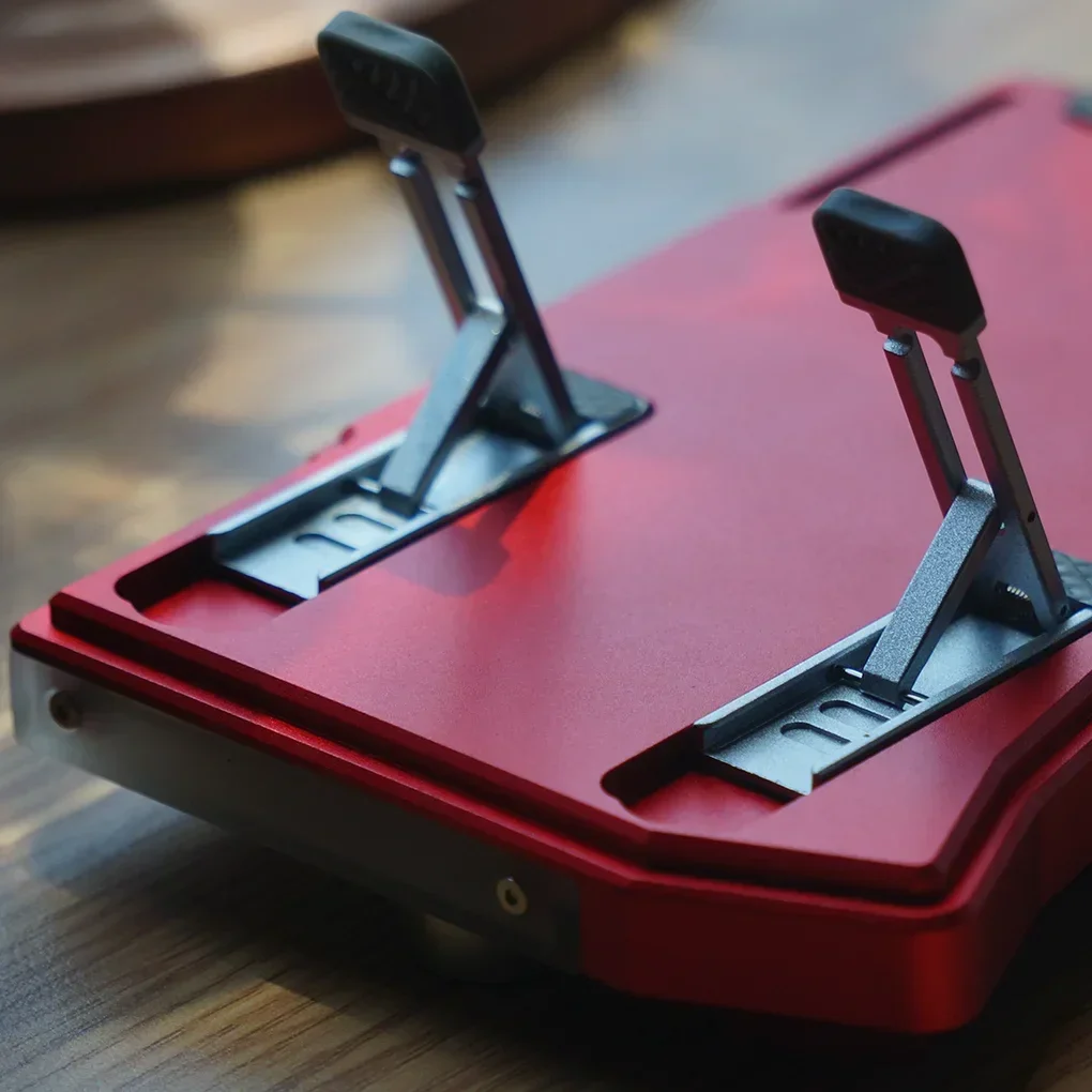 Cornix Split Keyboard Dual Mode Wired Bluetooth Support VIAL with Tent CNC Case 48 Keys Cornix Split Keyboard Kit Customize Gift