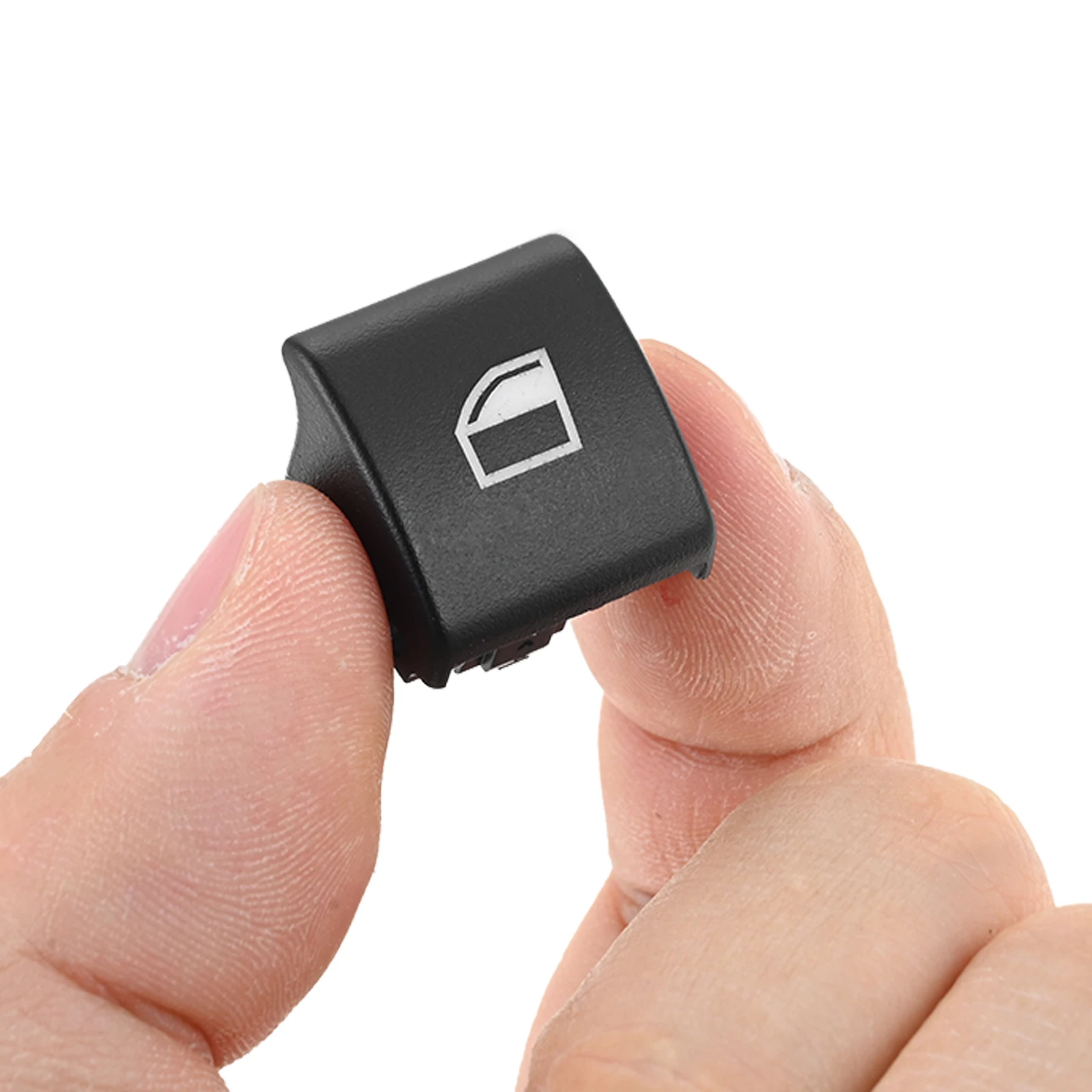 

1Pc Glass Switch Buttons replaces 61318381514 for BMW 3 Series E46 1997-2000 plastic Car window adjustment switch button cover