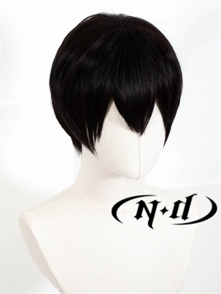 ND Tobio Kageyama Parrucche Cosplay Parrucchino Haikyu Anime Cosplay Parrucche per capelli per Comic Con Coser Costume Party Resistente al calore
