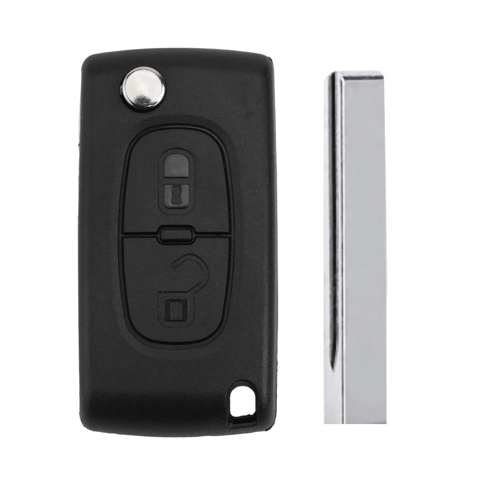 

7*5*5cm Key Case Cover Compatibility HU83 Compatibility VA2 Complete Package Easy Installation For Various Vehicles