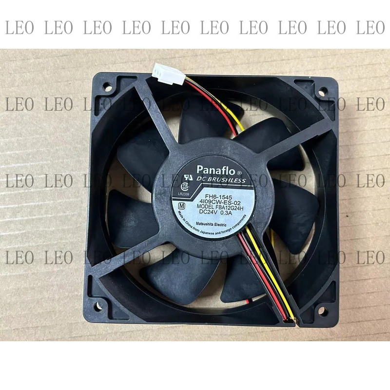 MY 1PCS For Panaflo FBA12G24H 12CM 12038 24V 0.3A cooling fan 3pin