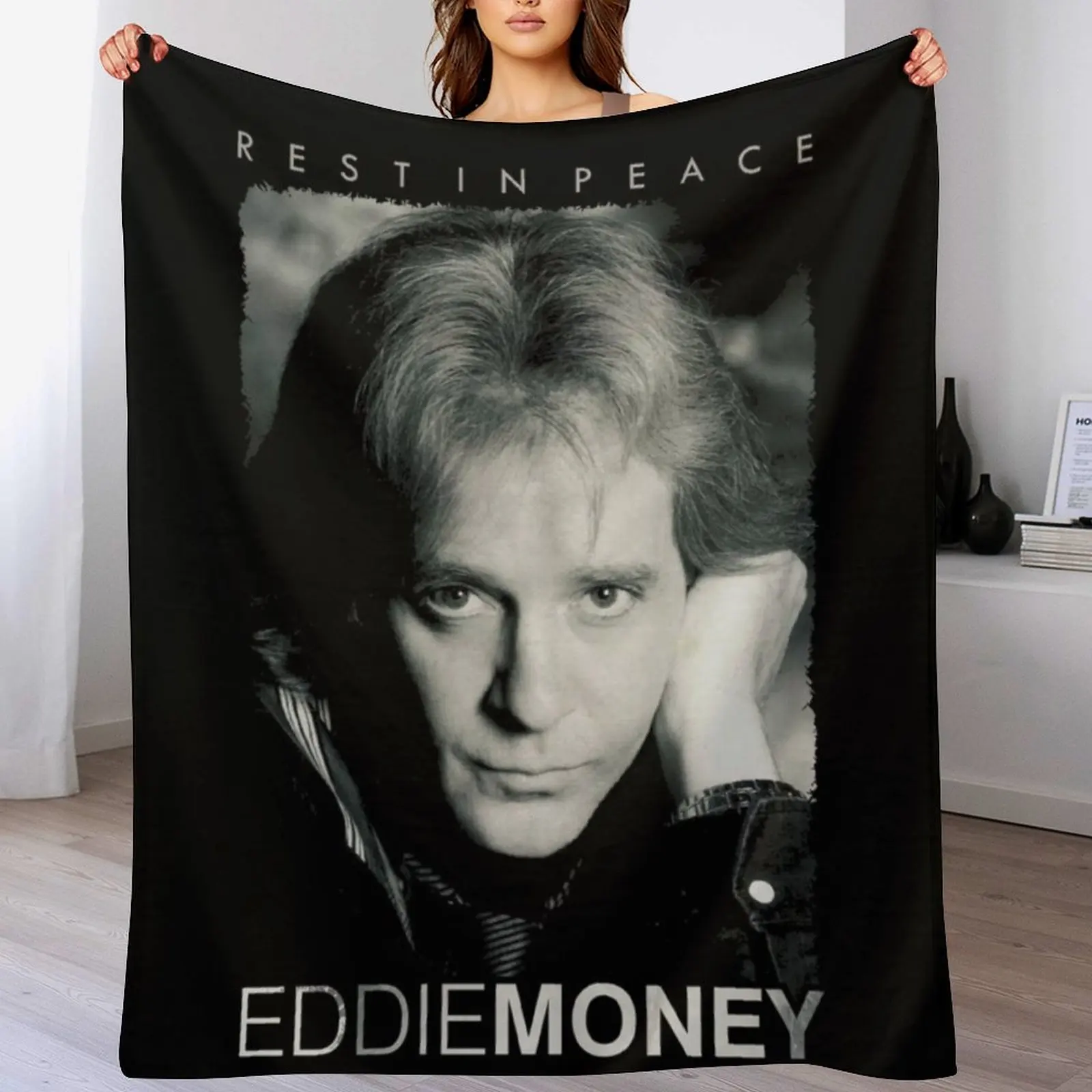 

Eddie Money Essential Throw Blanket Soft Plush Blanket as Housewarming Gift