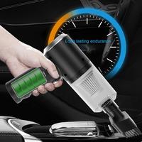 Handheld Car Vacuum Cleaner Powerful Wireless Vacuum Cleaners with Strong Suction Low Noise Rechargeable Pet Hair Dust Remover