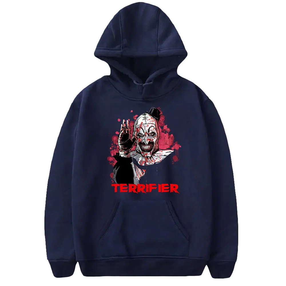 Terrifier 2 Horror Movie Clown Joker Hoodie Unisex Long Sleeve Women Men Hooded Sweatshirt Harajuku Streetwear New Clothes