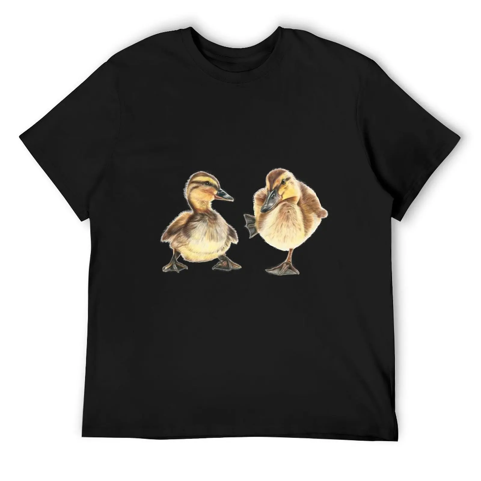 Two cute little Ducklings T-Shirt tops vintage t shirts mens champion t shirts